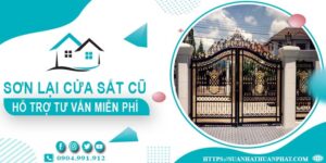 Hỗ trợ tư vấn báo giá sơn lại cửa sắt cũ tại Bà Rịa【Miễn phí】