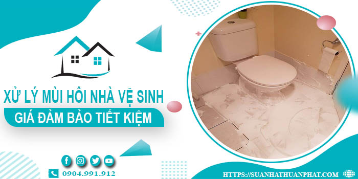Báo giá xử lý mùi hôi nhà vệ sinh tại Phúc Thọ【Tiết kiệm 10%】