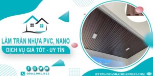 Bảng giá trần nhựa PVC, Nano tại Đồng Nai -【Cập Nhật 2025】