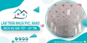 Bảng giá trần nhựa PVC, Nano tại Long An -【Cập Nhật 2025】