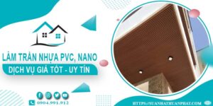 Bảng giá trần nhựa PVC, Nano tại Quận 1 -【Cập Nhật 2025】