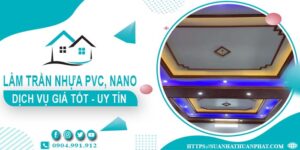 Bảng giá trần nhựa PVC, Nano tại Quận 4 -【Cập Nhật 2025】