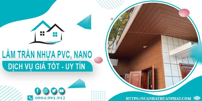 Bảng giá trần nhựa PVC, Nano tại Quận 5 -【Cập Nhật 2025】