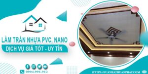 Bảng giá trần nhựa PVC, Nano tại Quận 6 -【Cập Nhật 2025】