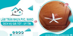 Bảng giá trần nhựa PVC, Nano tại Thủ Dầu Một -【Cập Nhật 2025】