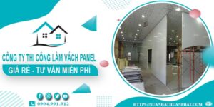 Công ty tư vấn thi công làm vách Panel tại Bà Rịa【Miễn phí】