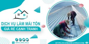 Đơn giá làm mái tôn tại Biên Hoà -【Chỉ từ 299K/m² - 399K/m²】