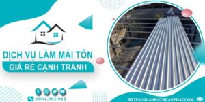 Đơn giá làm mái tôn tại Đà Lạt -【Chỉ từ 299K/m² - 399K/m²】