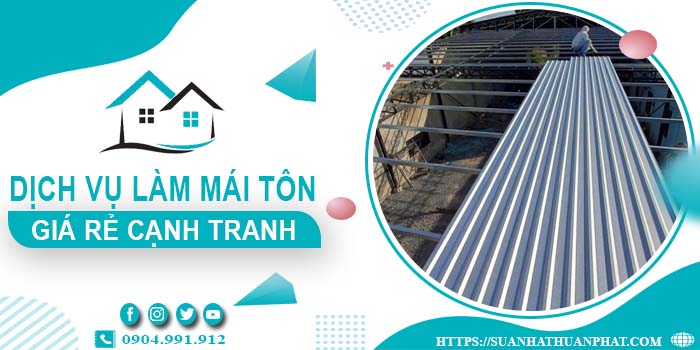 Đơn giá làm mái tôn tại Đà Lạt -【Chỉ từ 299K/m² - 399K/m²】