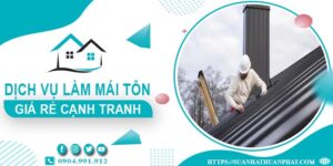 Đơn giá làm mái tôn tại Dĩ An -【Chỉ từ 299K/m² - 399K/m²】