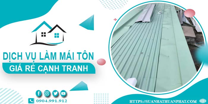 Đơn giá làm mái tôn tại Gò Vấp -【Chỉ từ 299K/m² - 399K/m²】