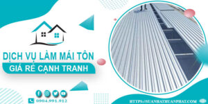 Đơn giá làm mái tôn tại Hậu Giang -【Chỉ từ 299K/m² - 399K/m²】