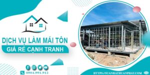 Đơn giá làm mái tôn tại Hóc Môn -【Chỉ từ 299K/m² - 399K/m²】