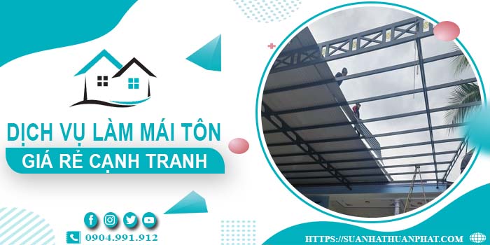 Đơn giá làm mái tôn tại Lâm Đồng -【Chỉ từ 299K/m² - 399K/m²】