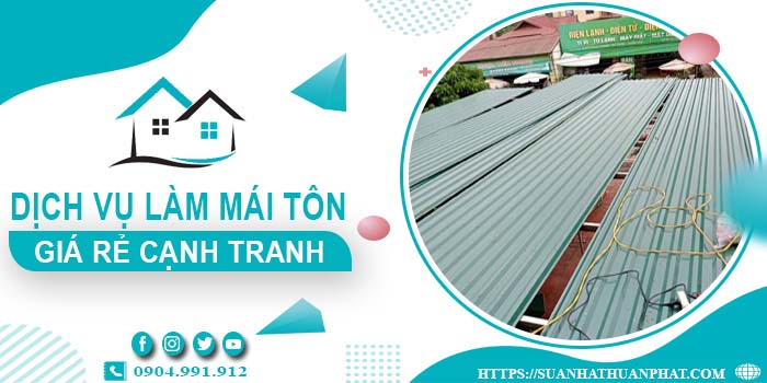 Đơn giá làm mái tôn tại Phú Nhuận -【Chỉ từ 299K/m² - 399K/m²】