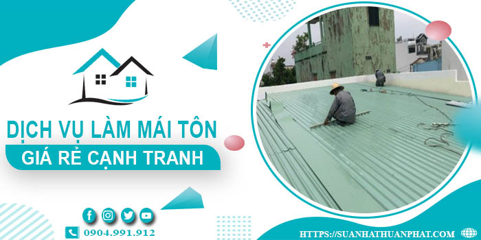 Đơn giá làm mái tôn tại Phú Quốc -【Chỉ từ 299K/m² - 399K/m²】