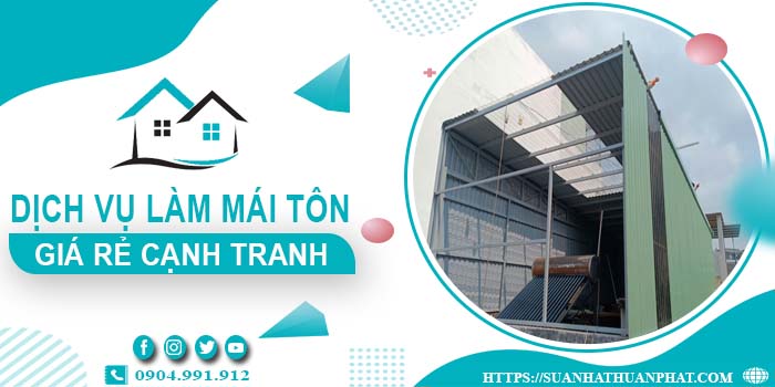 Đơn giá làm mái tôn tại quận 10 -【Chỉ từ 299K/m² - 399K/m²】