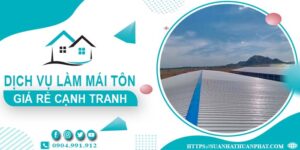 Đơn giá làm mái tôn tại quận 7 -【Chỉ từ 299K/m² - 399K/m²】