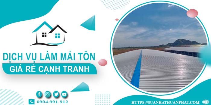 Đơn giá làm mái tôn tại quận 7 -【Chỉ từ 299K/m² - 399K/m²】