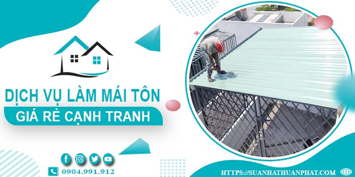 Đơn giá làm mái tôn tại Tân Uyên -【Chỉ từ 299K/m² - 399K/m²】