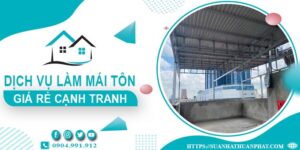 Đơn giá làm mái tôn tại Thủ Đức -【Chỉ từ 299K/m² - 399K/m²】